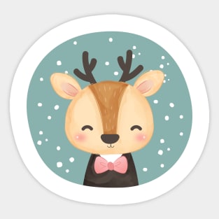 Deer Sticker